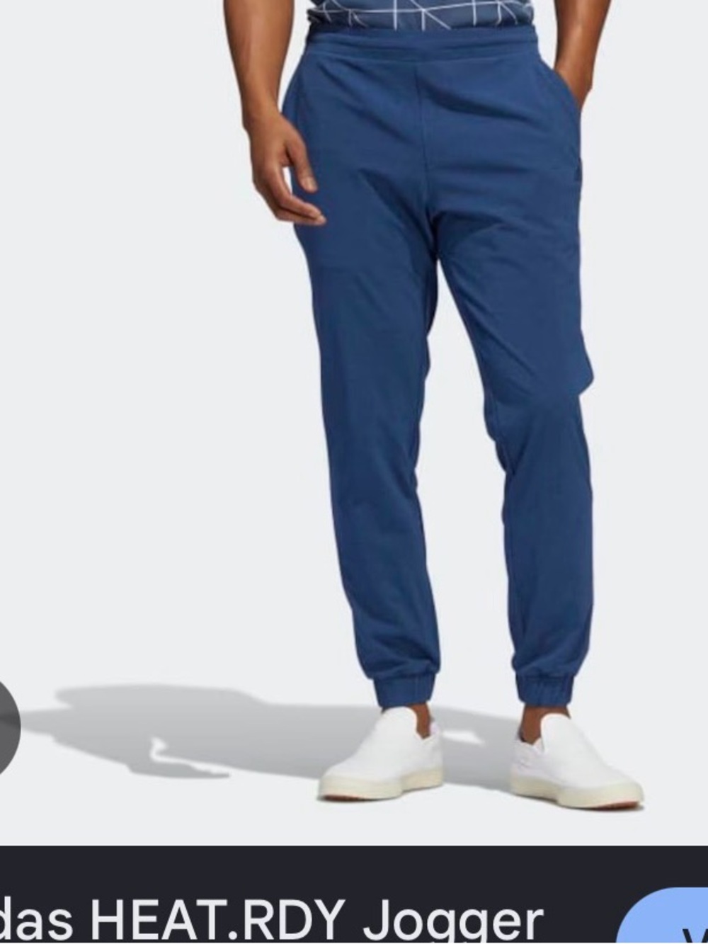 2 pairs for one price! Adidas Navy Blue and Gray HEAT.RDY Joggers